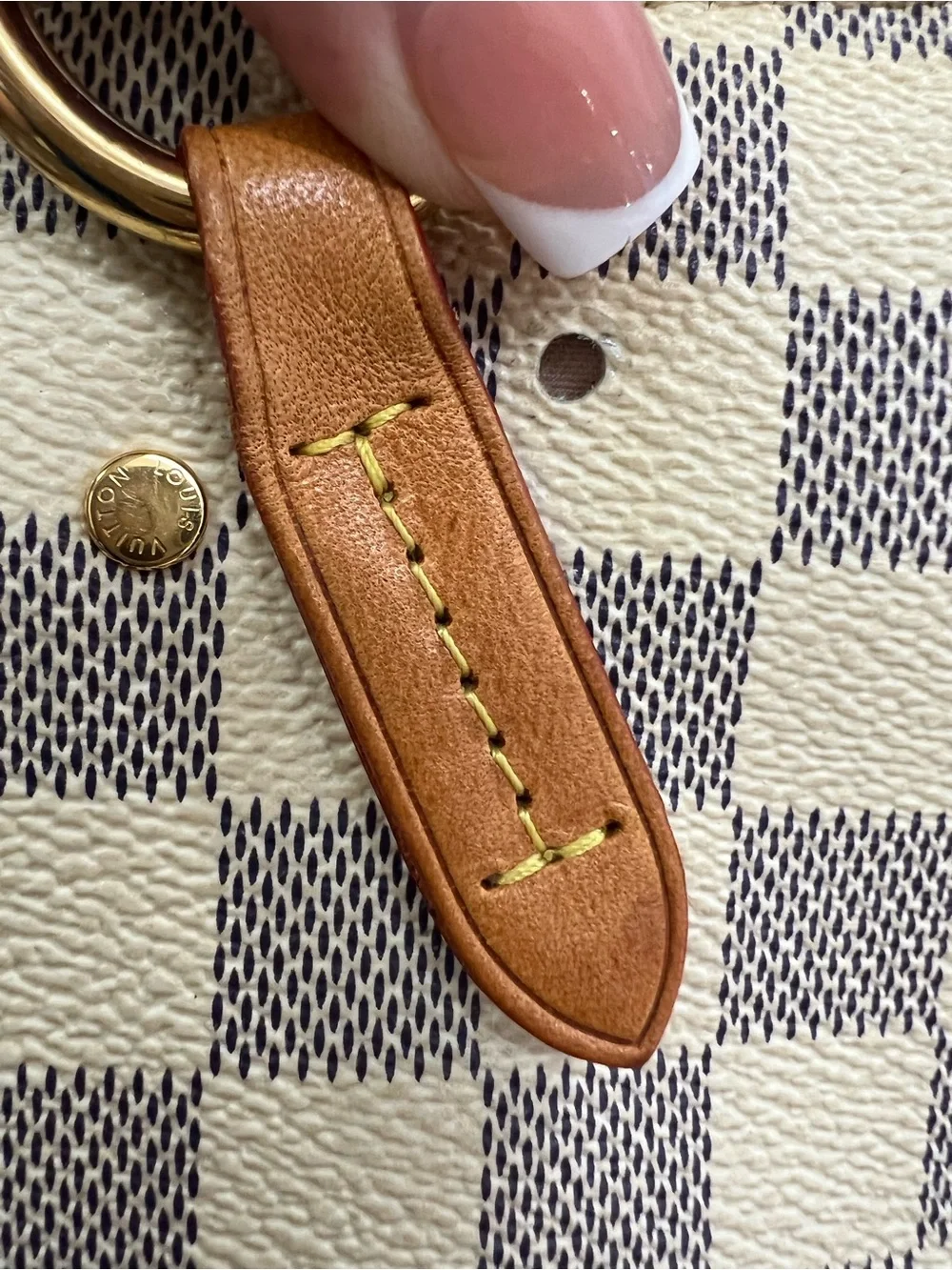 Louis Vuitton Damier Azur Lymington Bag